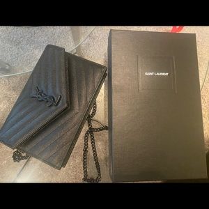 Saint Laurent Wallet in Chains